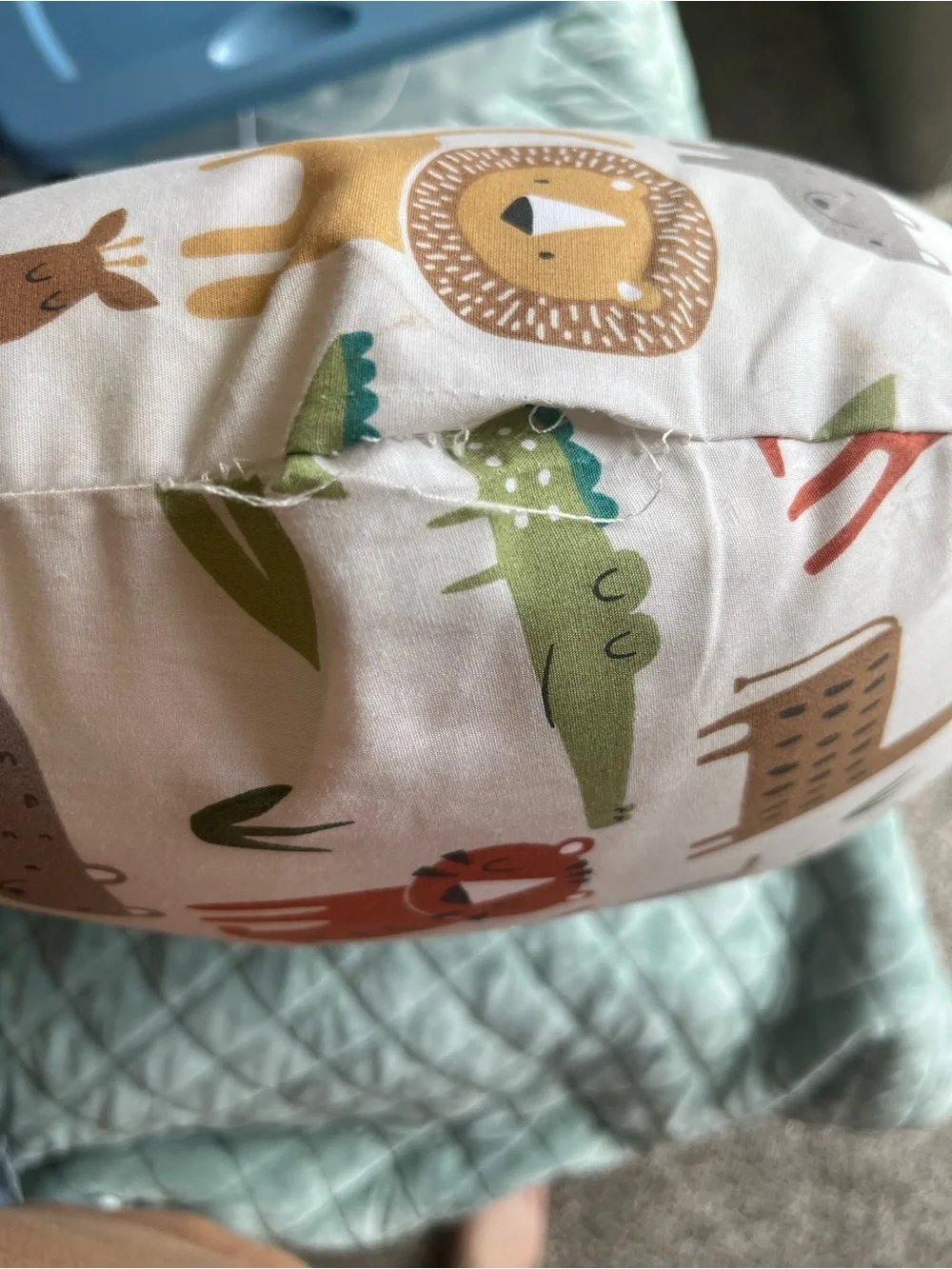 Boppy Pillow - Jungle Animals Removable Cover